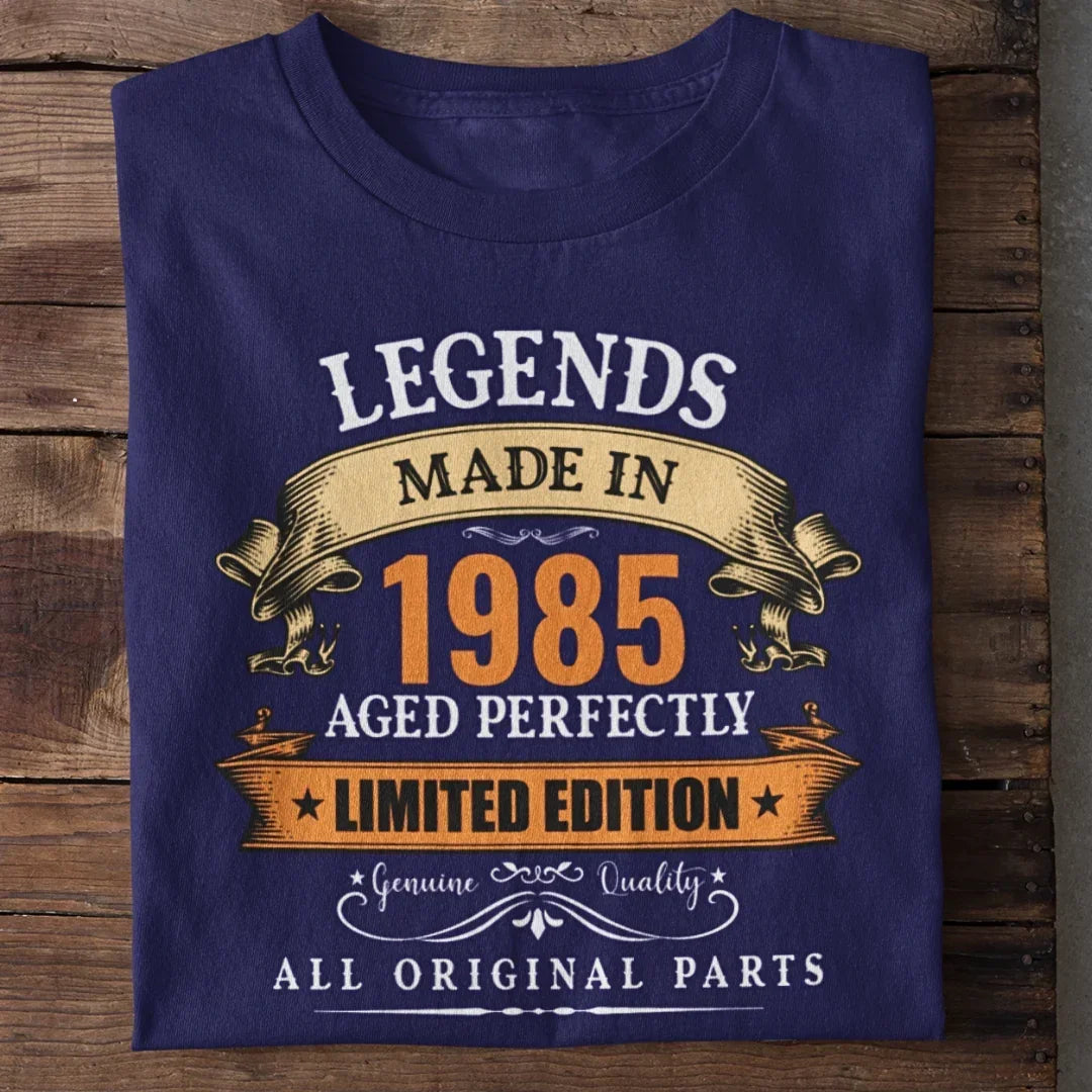 Legends Made in 1985 Birthday T-Shirt