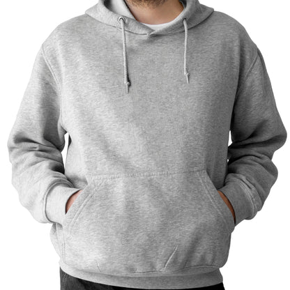 grey hoodie plain sweatshirt