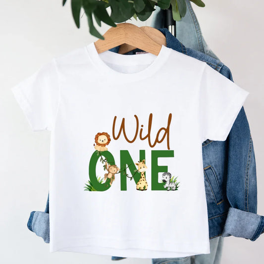 Kids Wild one birthday T-Shirt 