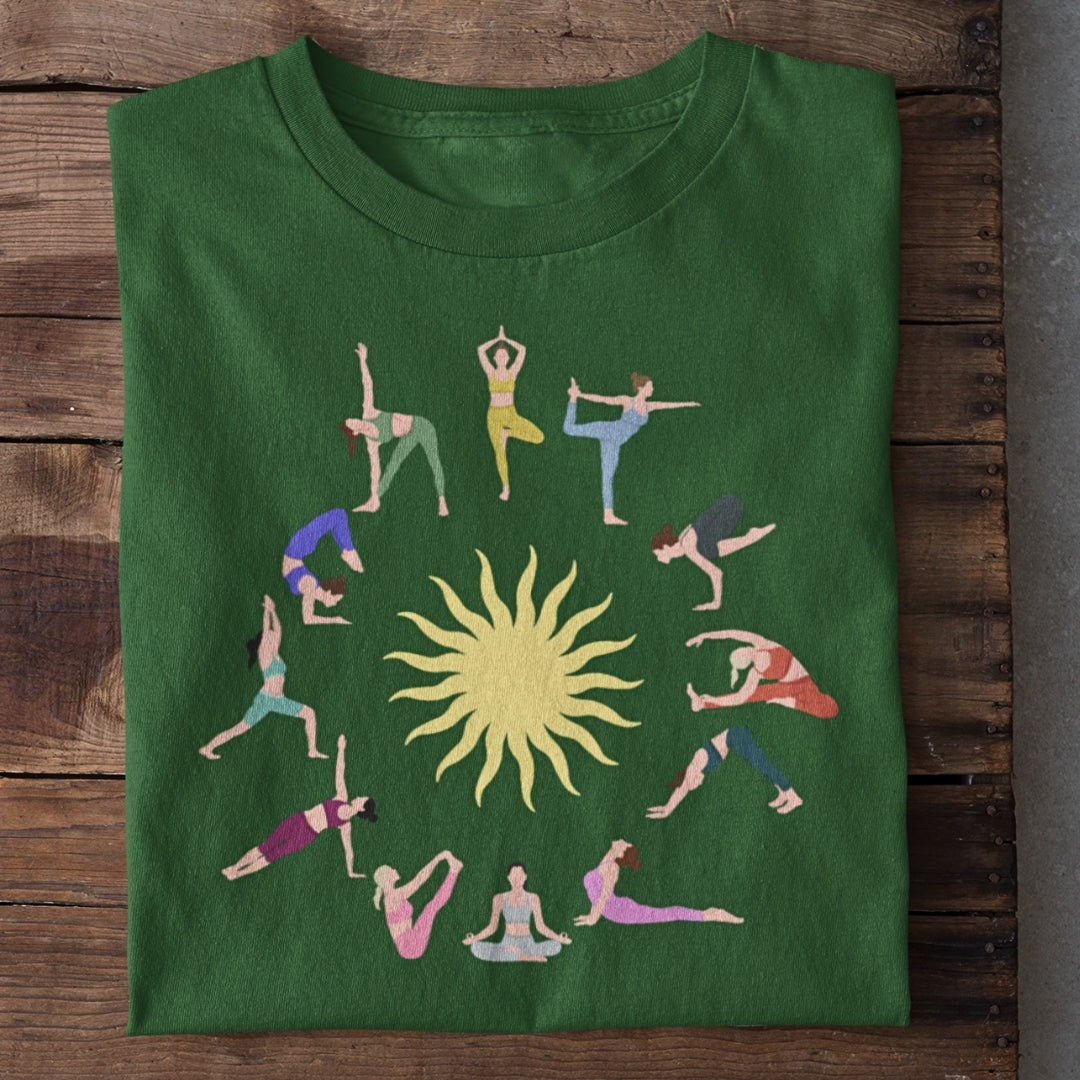 Surya Namskar Yoga T-Shirt