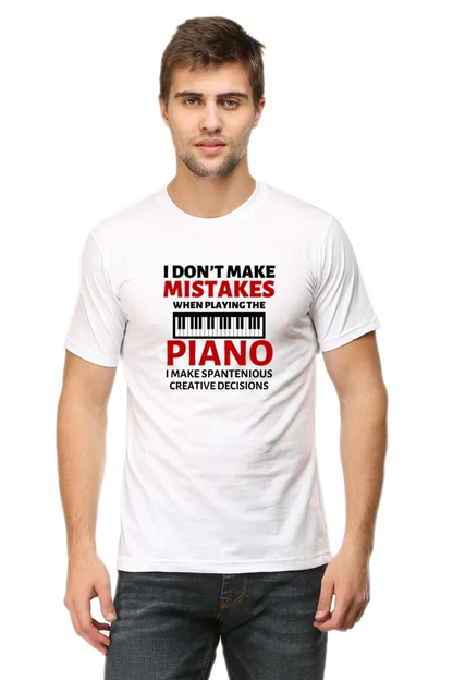 I don't make mistakes Piano T-Shirt