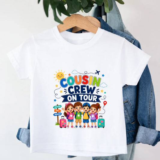 Kids Cousin Crew T-Shirt Kids Cousin Crew T-Shirt - White / 0-12M