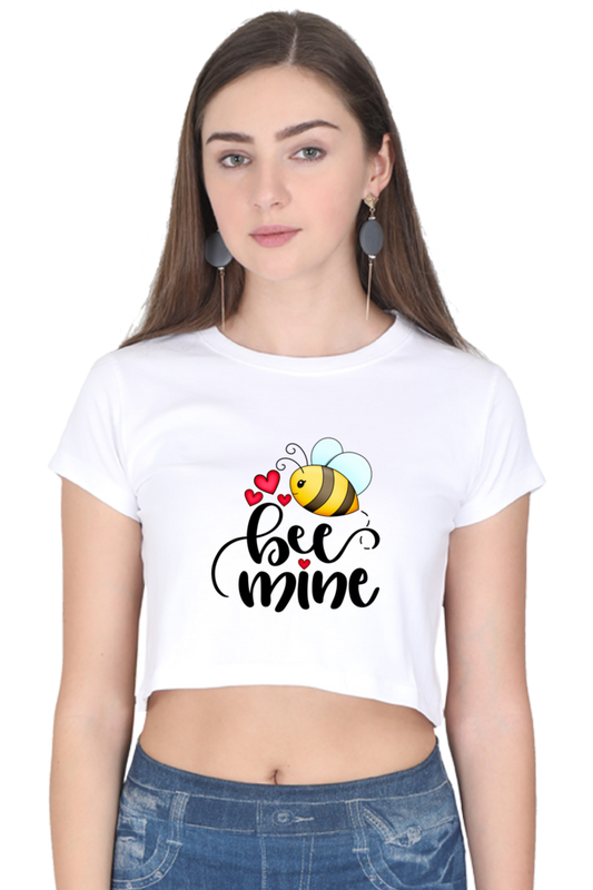 Bee Mine Crop Top The Shophaul