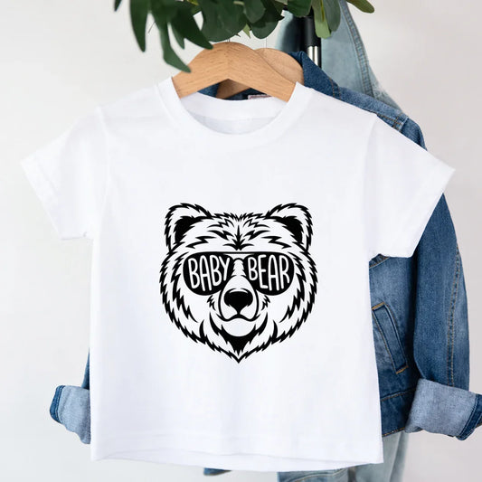 Baby Bear twinning T-Shirt Baby Bear twinning T-Shirt - White / 0-12M