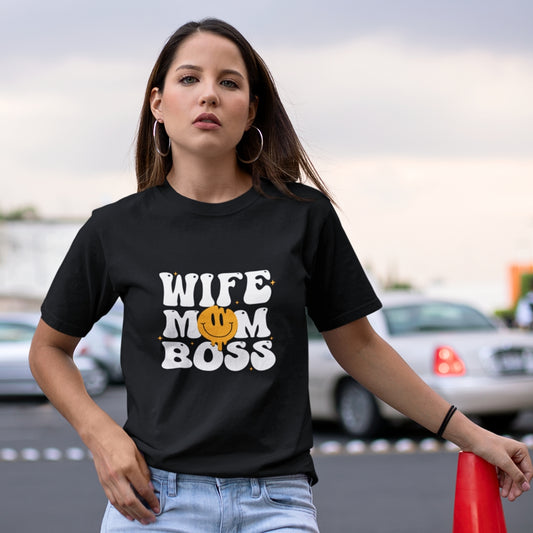 Wife Mom Boss T-Shirt