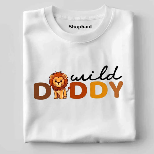 Wild Daddy 1st Birthday combo T-Shirt 