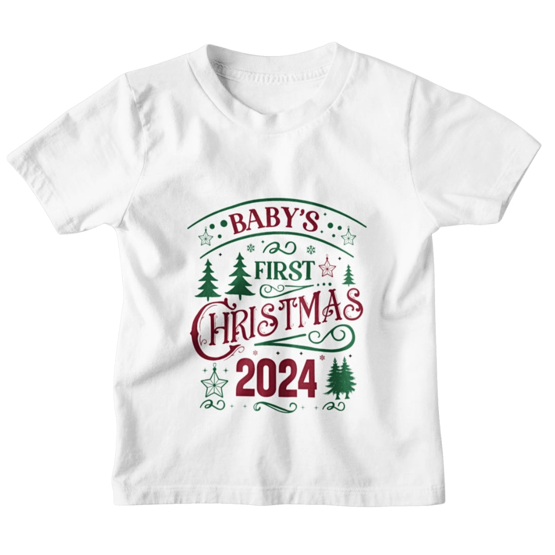 Kids First Christmas T-Shirt