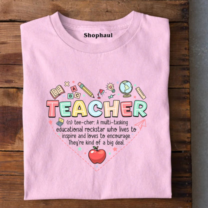 Educational Rockstar Teacher T-Shirt
