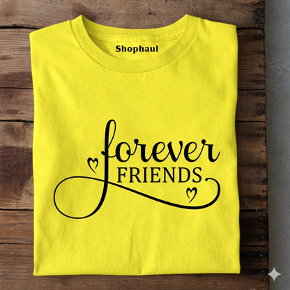 Friends Forever T-Shirt | Matching Friends T-Shirt best friend t shirts, bff t shirts, friends forever t shirt, friends tshirt, matching shirts for friends, t shirt for group of friends