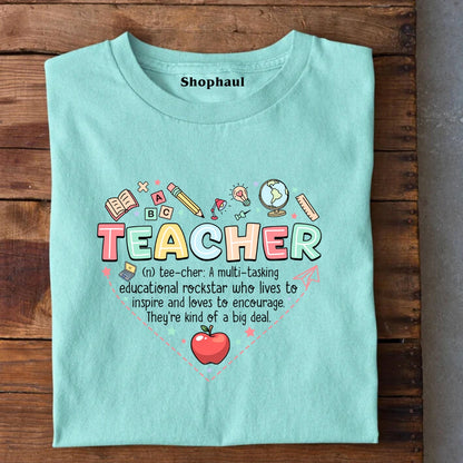 Educational Rockstar Teacher T-Shirt