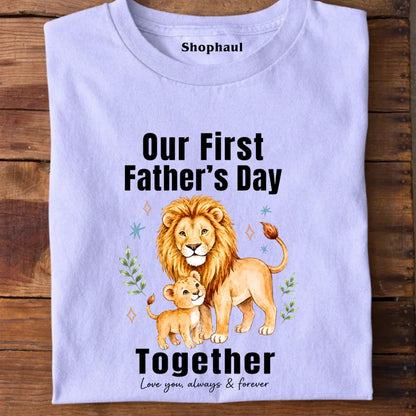First Fathers Day Matching T-Shirt First Fathers Day Matching T-Shirt - Default Title