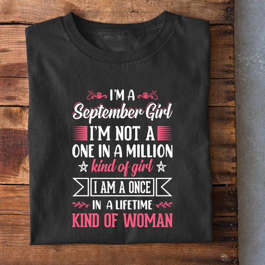I'm a September Girl T-Shirt