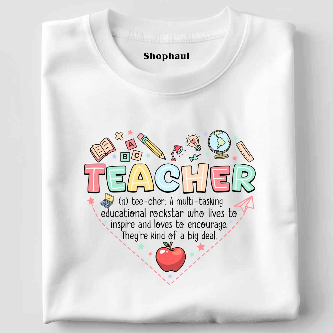 Educational Rockstar Teacher T-Shirt