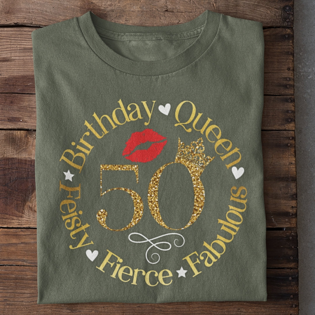 50th Birthday Queen T-Shirt