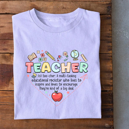 Educational Rockstar Teacher T-Shirt