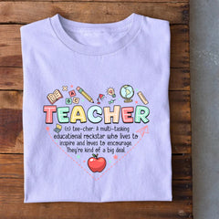 Educational Rockstar Teacher T-Shirt