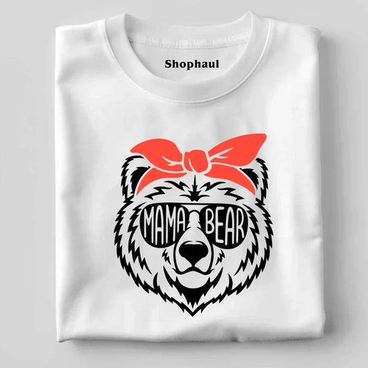 Mama Bear combo T-Shirt Mama Bear combo T-Shirt - White / S