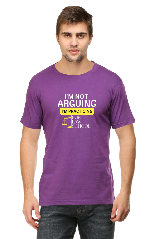 I am not Arguing Lawyer T-Shirt  Purple-XXL