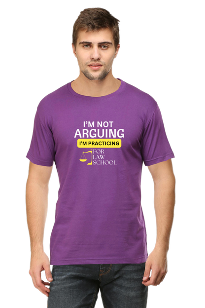 I am not Arguing Lawyer T-Shirt  Purple-XXL