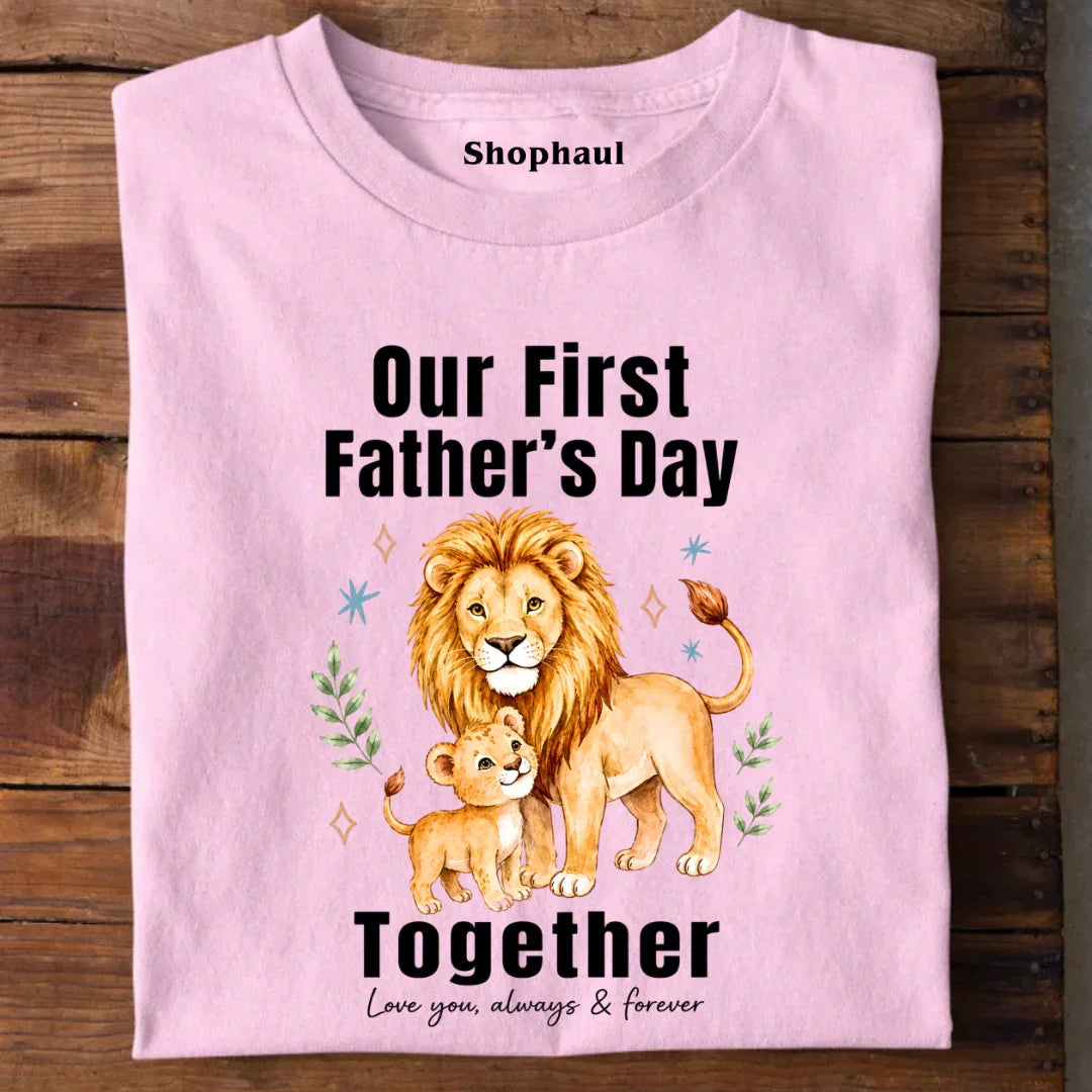 First Fathers Day Matching T-Shirt First Fathers Day Matching T-Shirt - Default Title