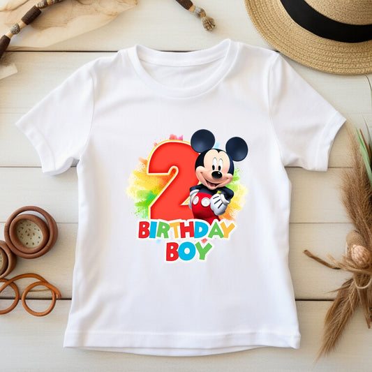 2nd Birthday boy tshirt