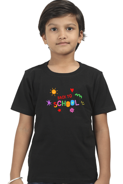 Kids Back to School T-Shirt  Black-13Yrs