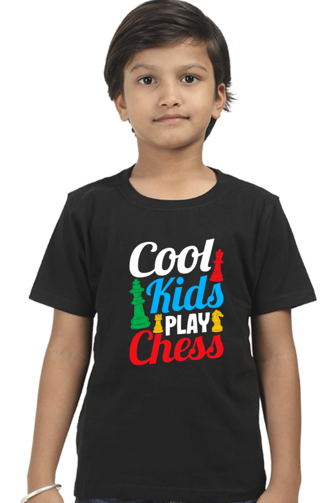 Kids Cools Kids Play Chess T-Shirt The Shophaul