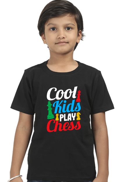 Kids Cools Kids Play Chess T-Shirt The Shophaul