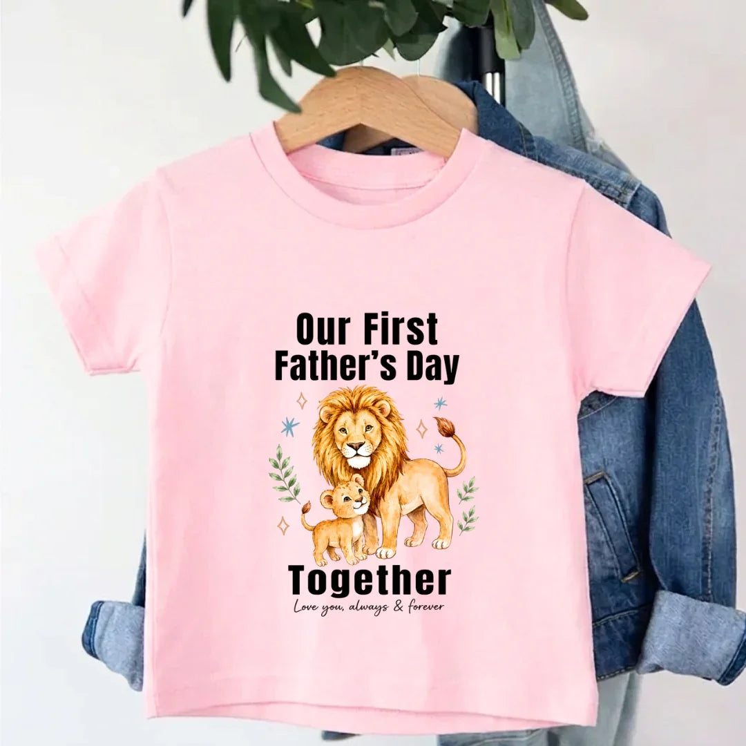 First Fathers Day Matching T-Shirt First Fathers Day Matching T-Shirt - Default Title