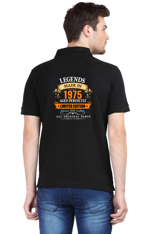 Polo 1975 50th Birthday T-Shirt (Year Customized)