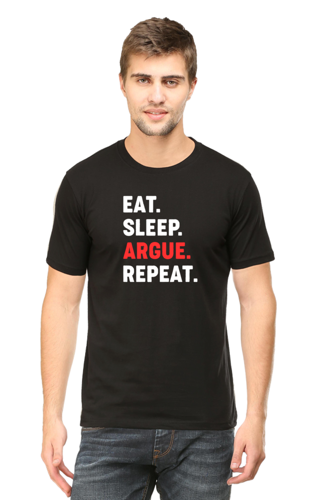 Eat Sleep Argue Repeat Lawyer T-Shirt