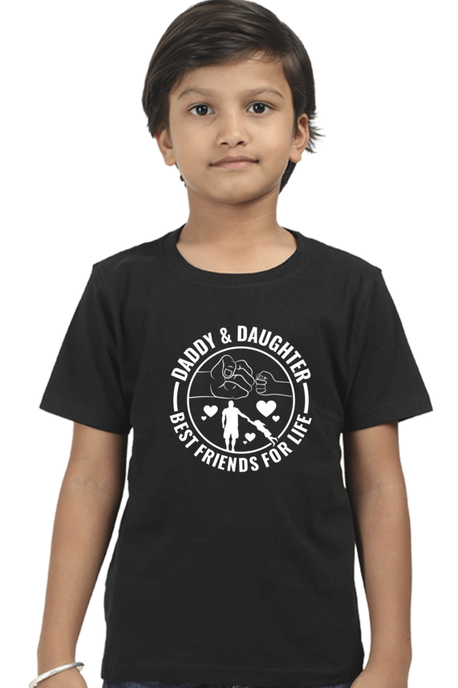 Kids Dad Daughter Best Friends for Life T-Shirt