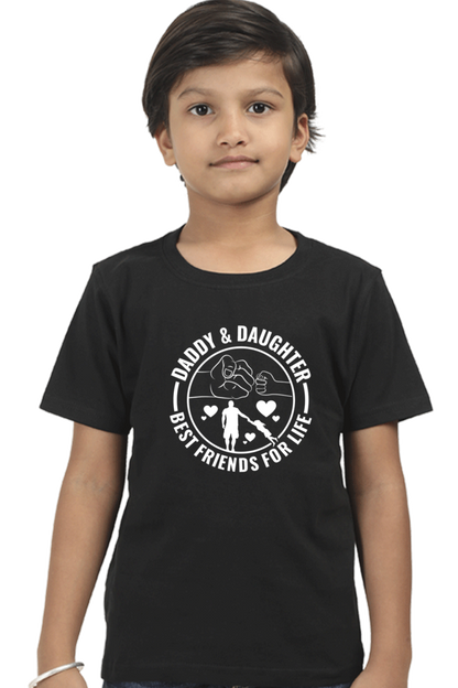 Kids Dad Daughter Best Friends for Life T-Shirt