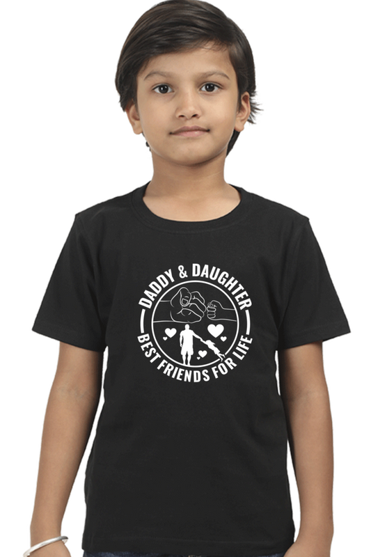 Kids Dad Daughter Best Friends for Life T-Shirt