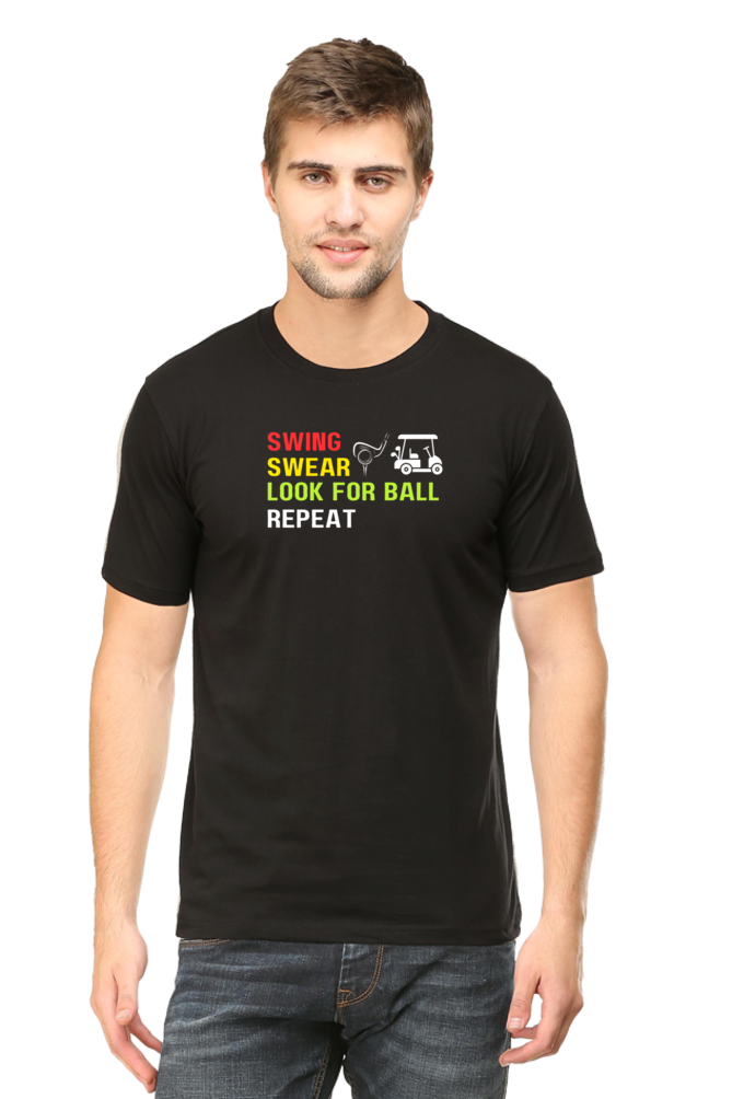 Swing Swear Golf Repeat T-Shirt