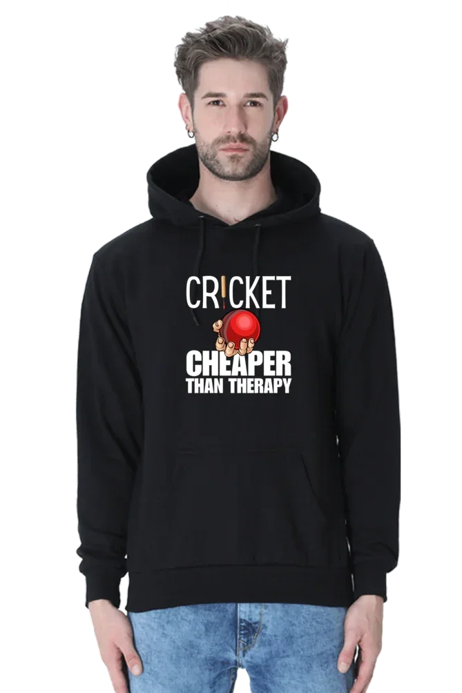 Cricket Cheaper than Therapy Hoodie - Unisex