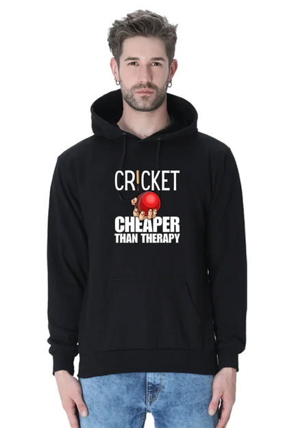 Cricket Cheaper than Therapy Hoodie - Unisex