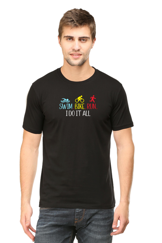 Swim Bike Run Triathlon T-Shirt