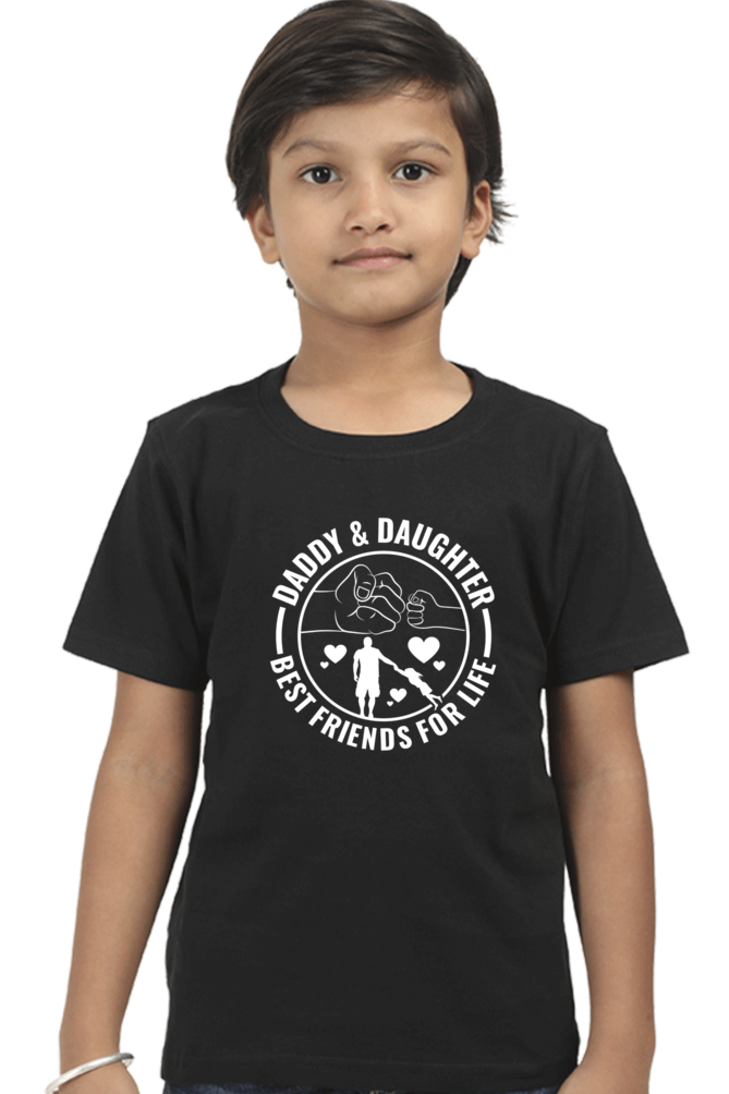 Kids Dad Daughter Best Friends for Life T-Shirt