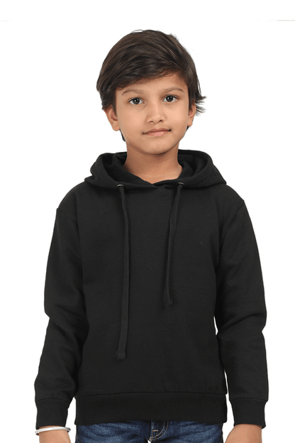 Kids Hooded Sweatshirt - Black 