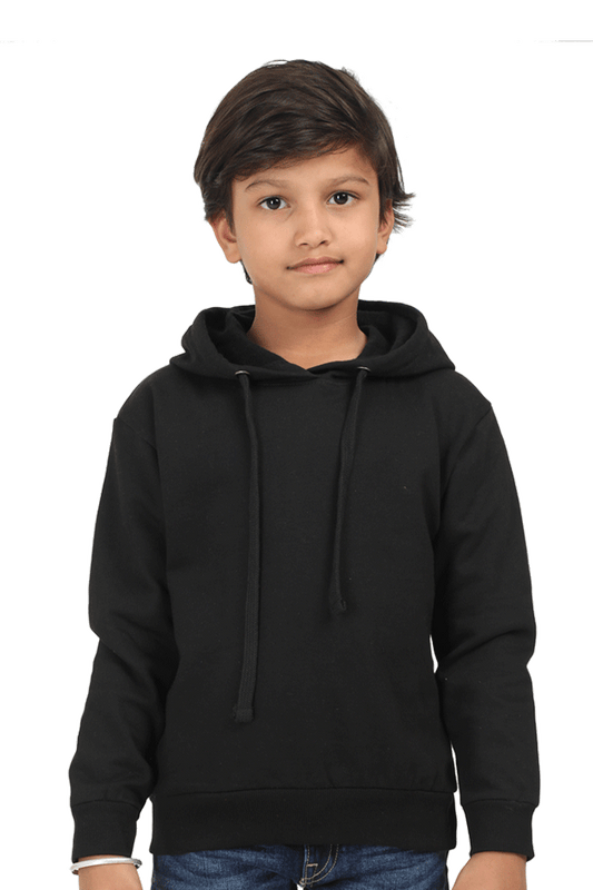 Kids Hooded Sweatshirt - Black 