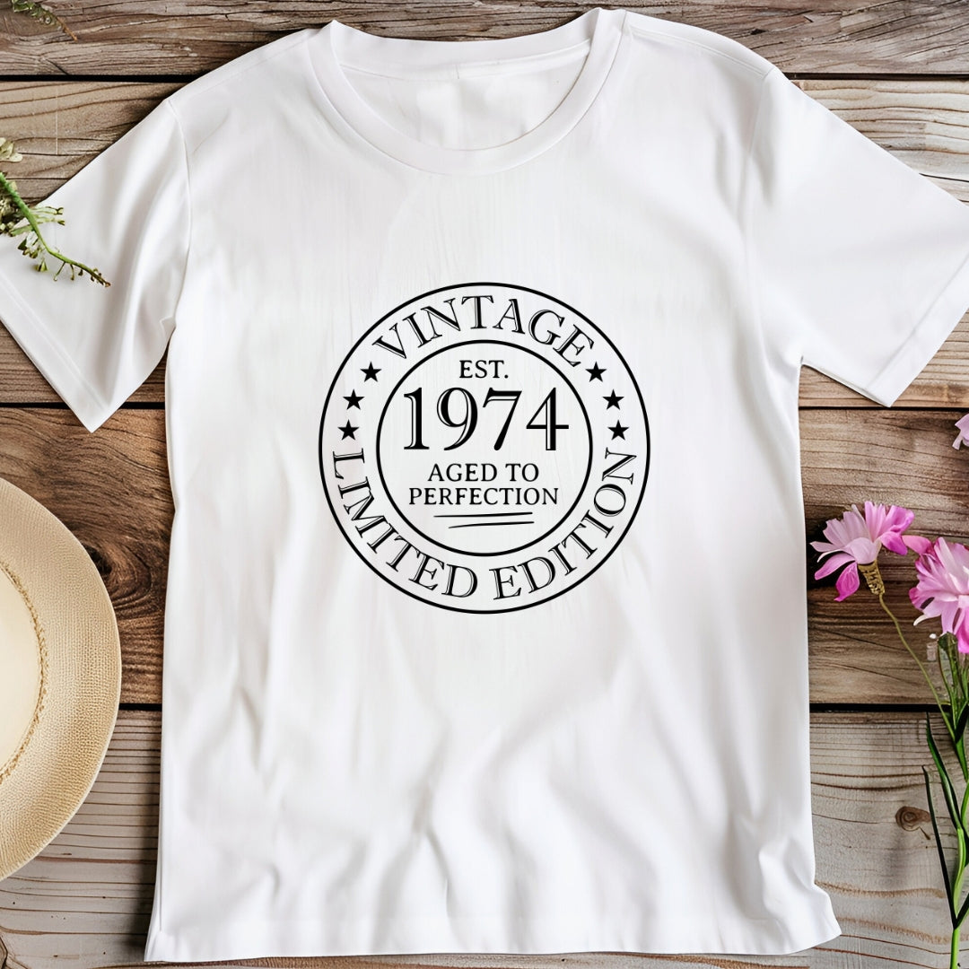 Vintage 1974 Birthday T-Shirt