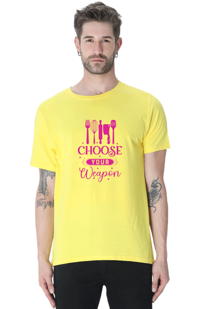 Choose Your Weapon Cooking T-Shirt