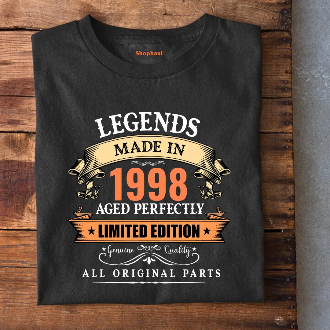 Legends Made in 1998 T-Shirt