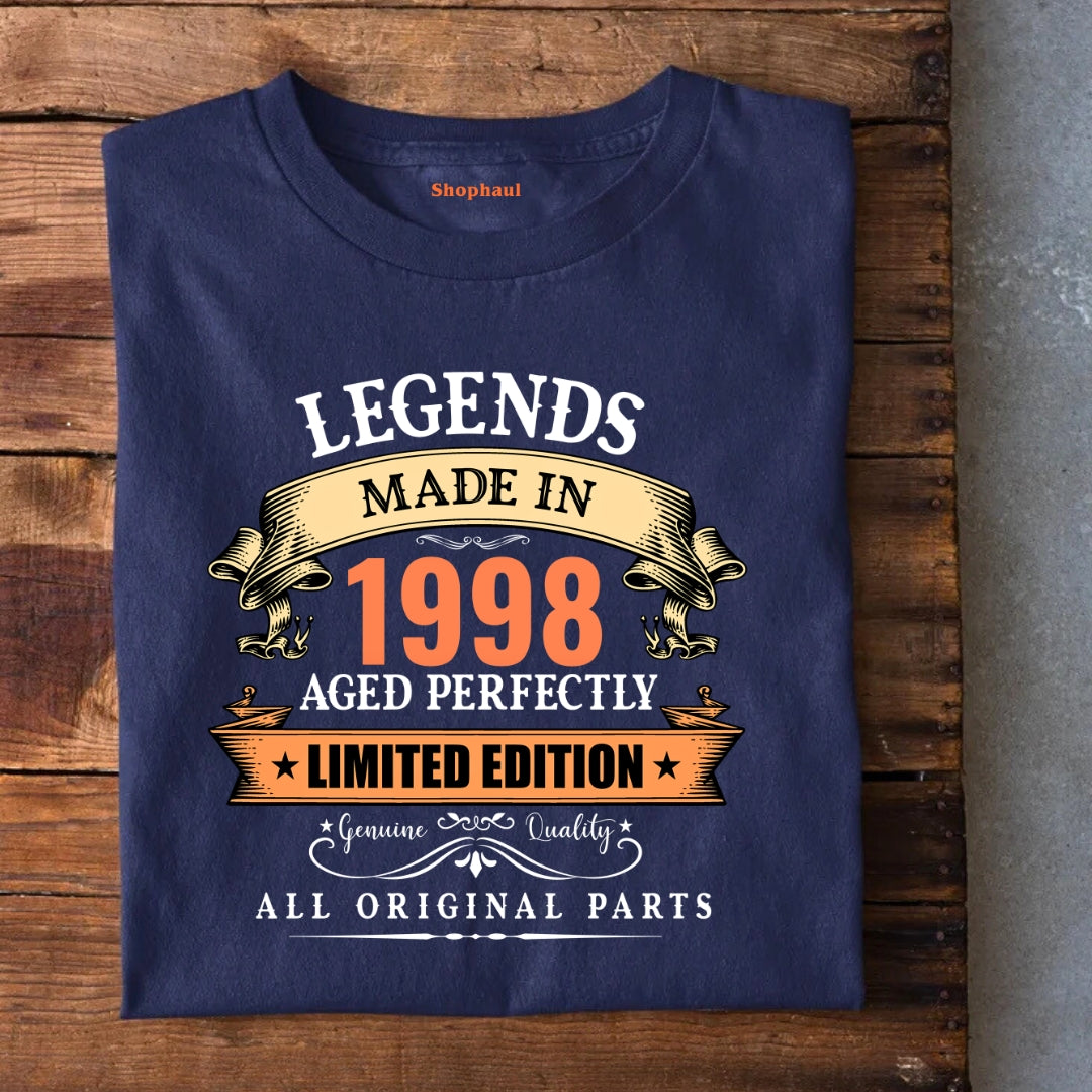 Legends Made in 1998 T-Shirt