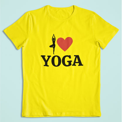 I Love Yoga T-Shirt