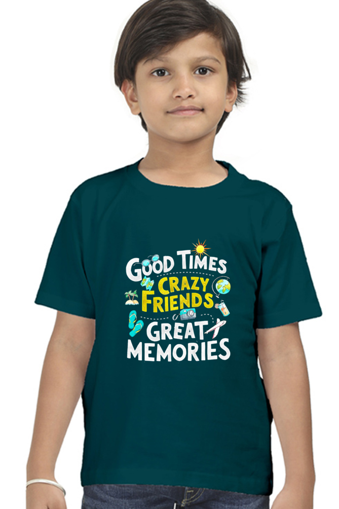 Good Times Crazy Friends Great Memories T-Shirt