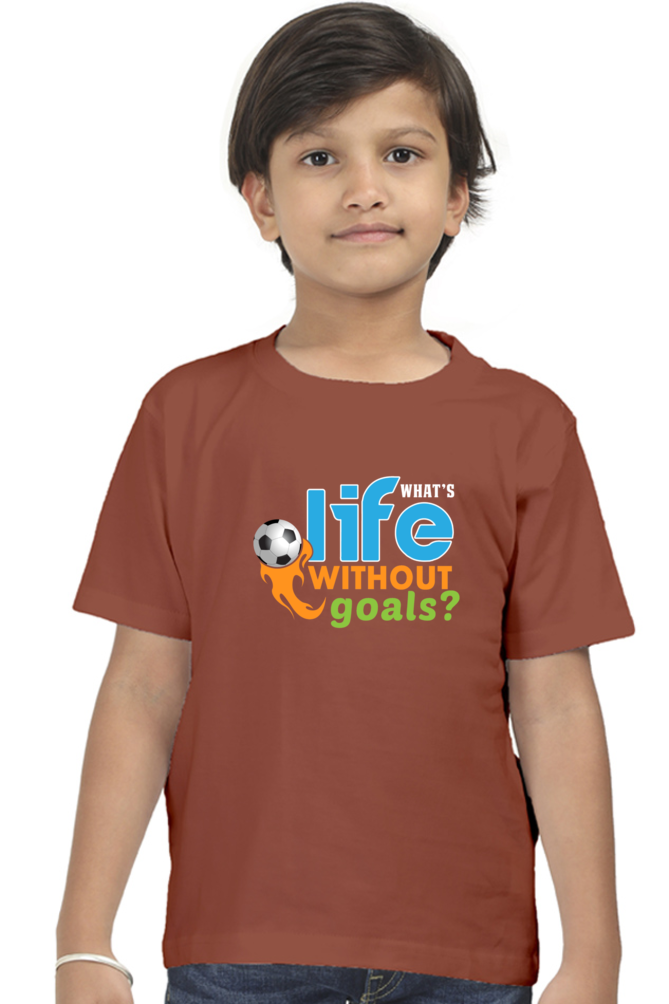 Kids What's Life without Goal T-Shirt The Shophaul