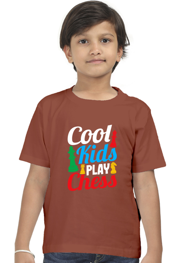 Kids Cools Kids Play Chess T-Shirt The Shophaul