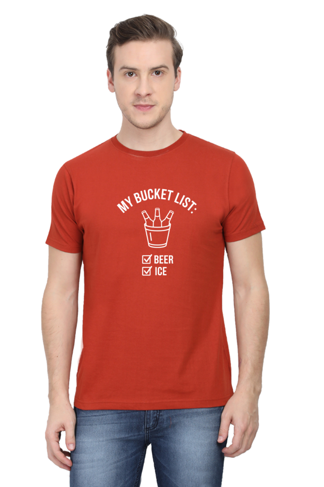 My Bucket List Ice Beer T-Shirt